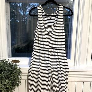 Nursing striped dress